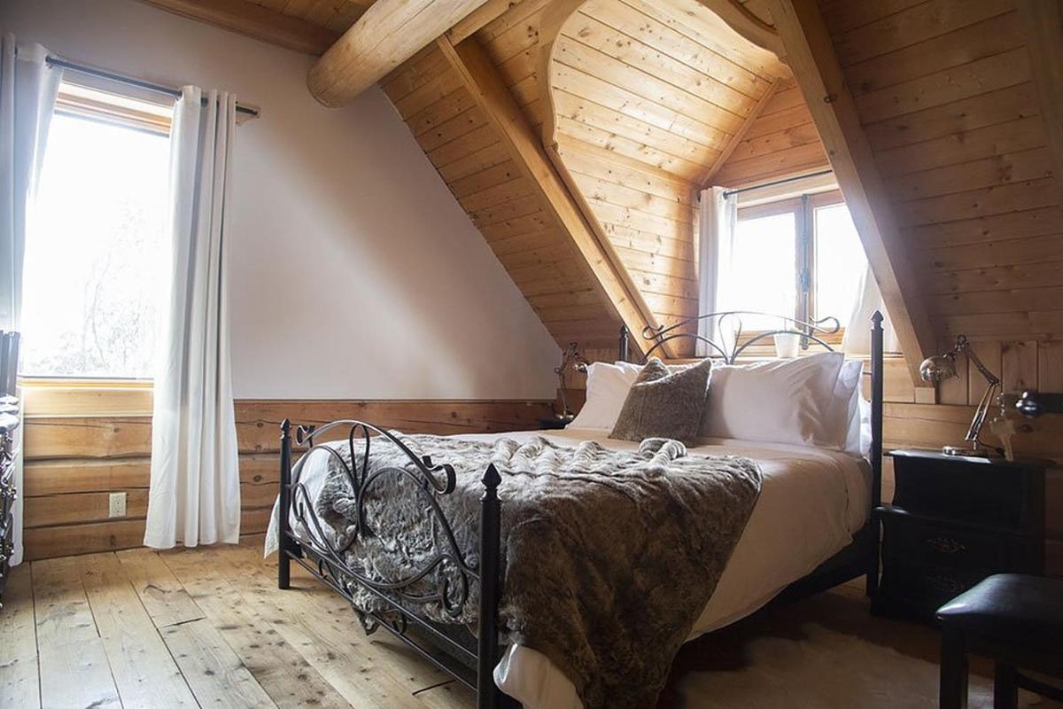 Hebergement "La Maison En Bois Rond" Sainte-Marie Extérieur photo