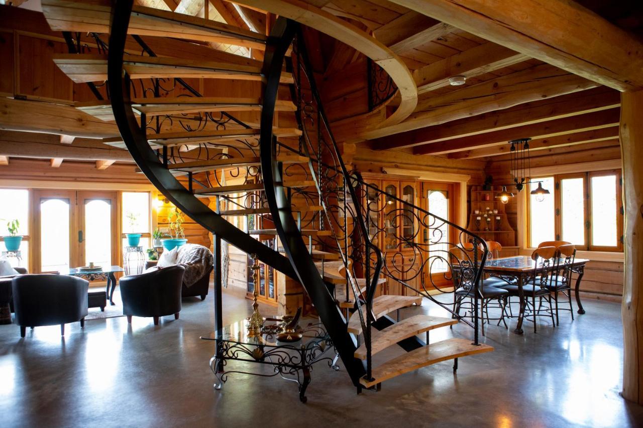 Hebergement "La Maison En Bois Rond" Sainte-Marie Extérieur photo