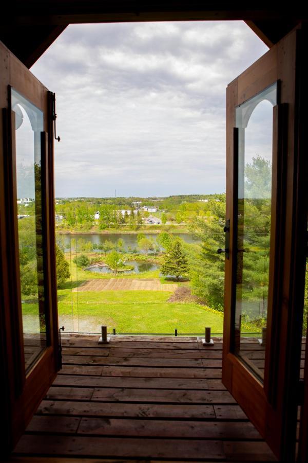 Hebergement "La Maison En Bois Rond" Sainte-Marie Extérieur photo