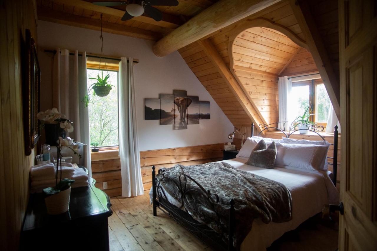 Hebergement "La Maison En Bois Rond" Sainte-Marie Extérieur photo