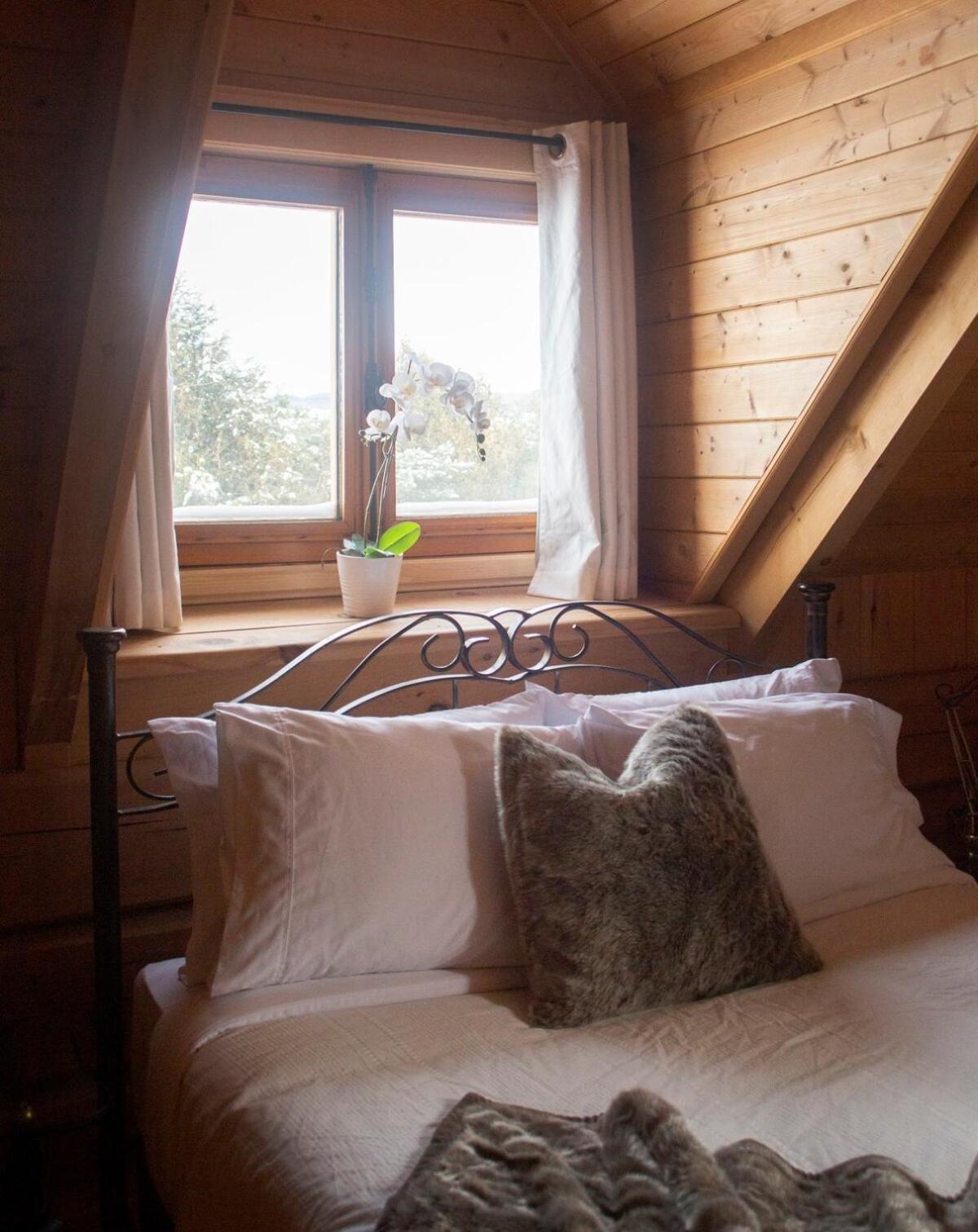 Hebergement "La Maison En Bois Rond" Sainte-Marie Chambre photo