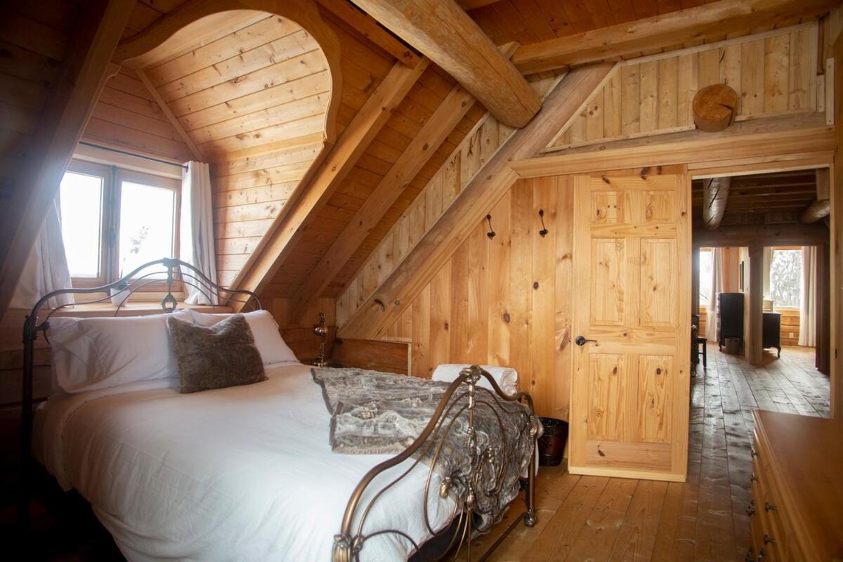 Hebergement "La Maison En Bois Rond" Sainte-Marie Chambre photo