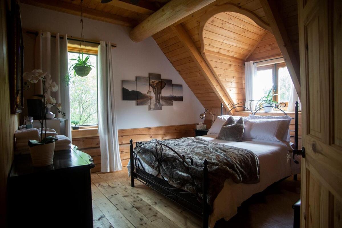 Hebergement "La Maison En Bois Rond" Sainte-Marie Chambre photo